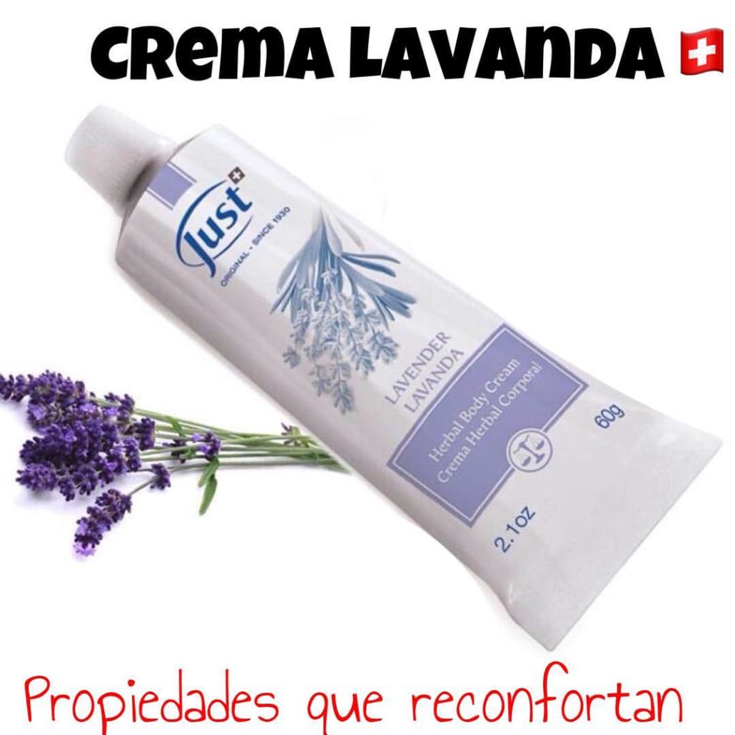 CREMA DE LAVANDA 60G SWISS JUST – Mobility Go